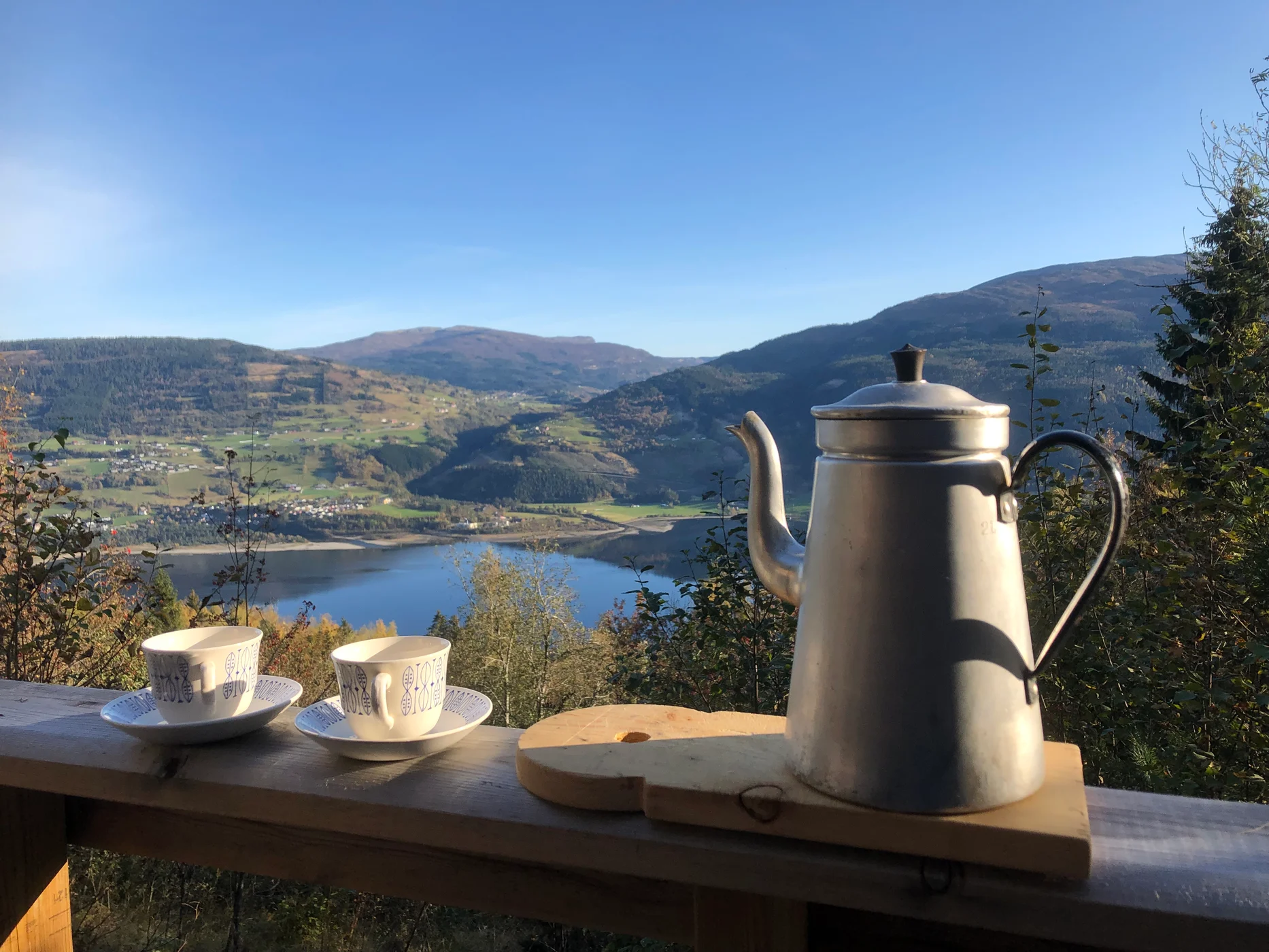 Tradisjonell norsk fjellhytte i Voss