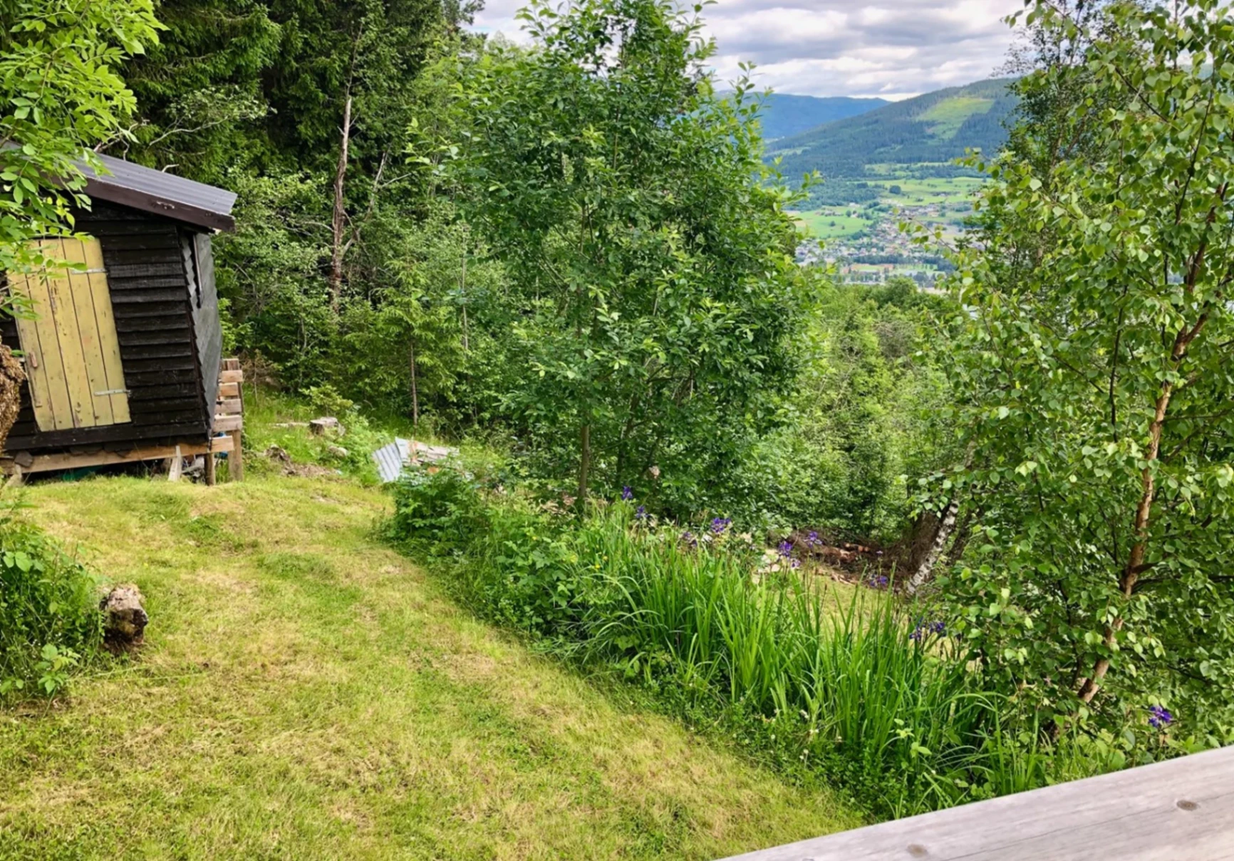 Tradisjonell norsk fjellhytte i Voss